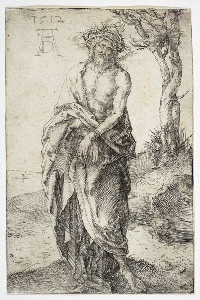 Man of Sorrows with Hands Bound van Albrecht Dürer