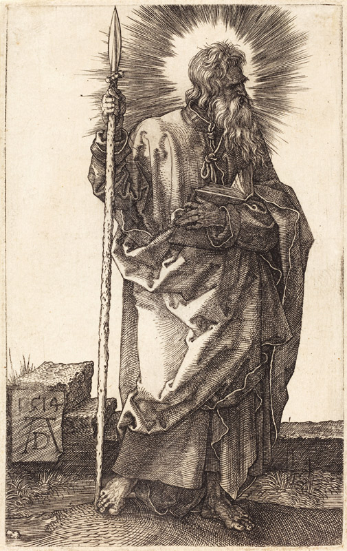 Saint Thomas van Albrecht Dürer