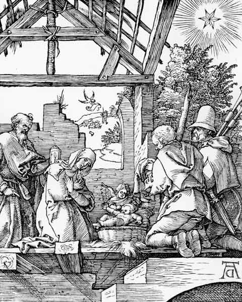 The Nativity van Albrecht Dürer