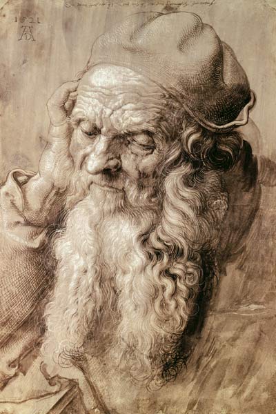 93-years Old Man van Albrecht Dürer