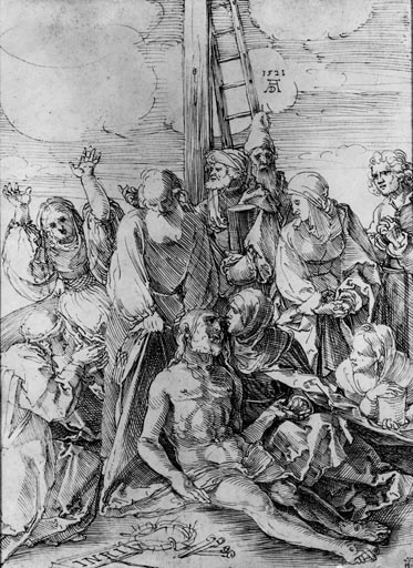 Beweinung Christi van Albrecht Dürer