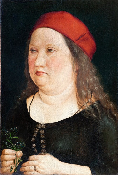 Portrait of a man van Albrecht Dürer