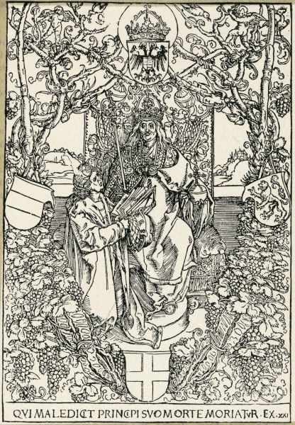 Celtis / Amores Illustration / 1502 van Albrecht Dürer