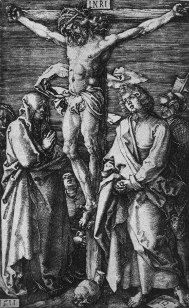 Christ on the Cross / Dürer / 1511 van Albrecht Dürer