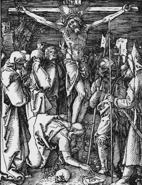Christ on the Cross / Dürer / c.1509 van Albrecht Dürer