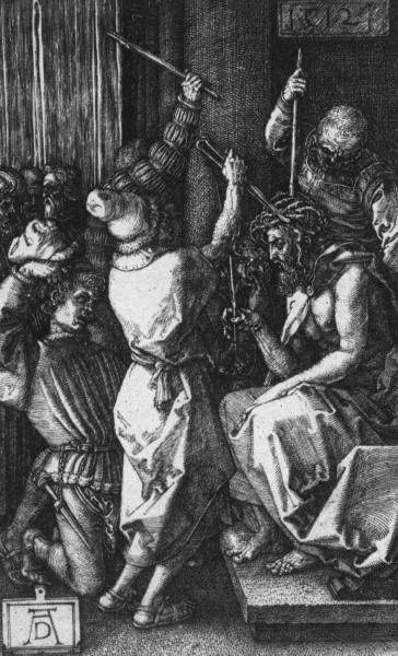 Crowning with Thorns / Dürer / 1512 van Albrecht Dürer