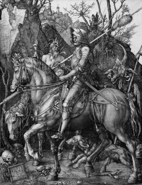 Knight, Death, and the Devil van Albrecht Dürer