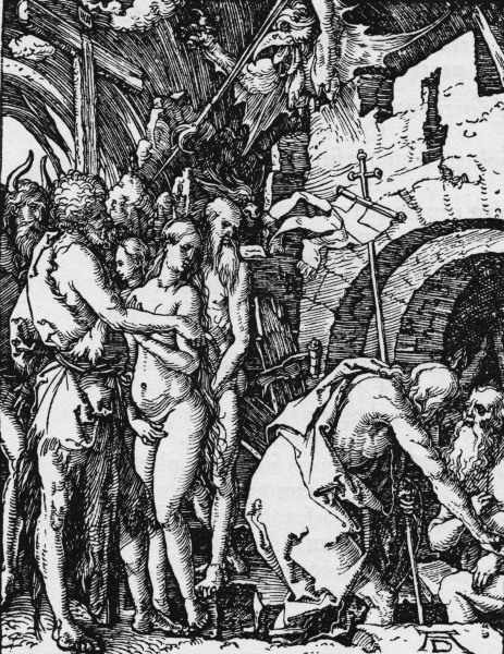 Descent into Hell / Dürer / c.1509 van Albrecht Dürer