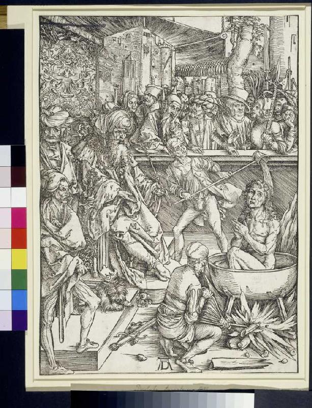Die Marter des Evangelisten Johannes van Albrecht Dürer
