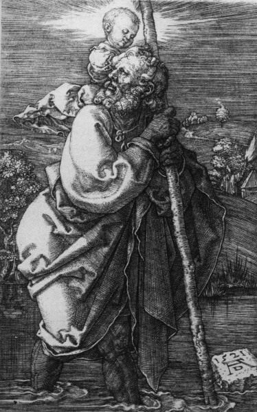Dürer / St. Christopher van Albrecht Dürer