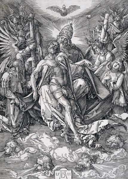 Die Heilige Dreifaltigkeit van Albrecht Dürer