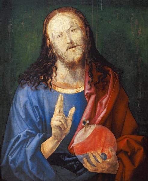 Salvator Mundi (unvollendet) van Albrecht Dürer