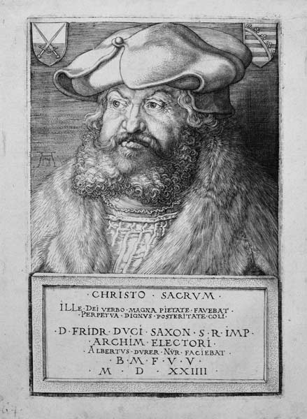 Friedrich der Weise, Kurfürst von Sachsen van Albrecht Dürer