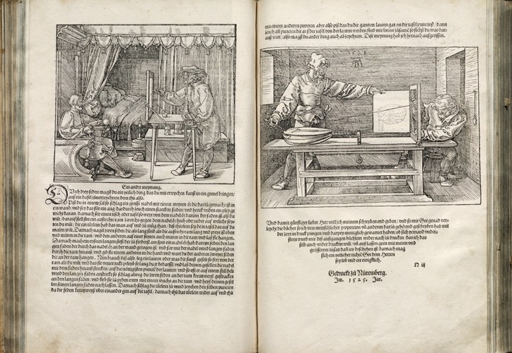 Illustration from the Four Books on Human Proportion van Albrecht Dürer