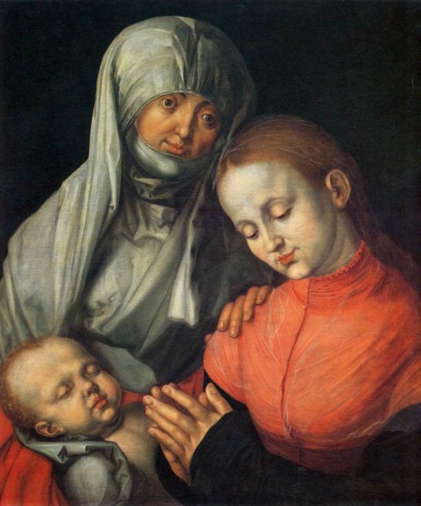 The Virgin and Child with Saint Anne van Albrecht Dürer
