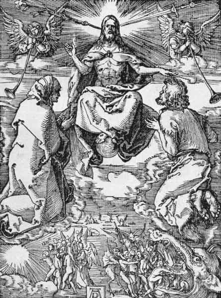 Last Judgement / Dürer / 1509/10 van Albrecht Dürer