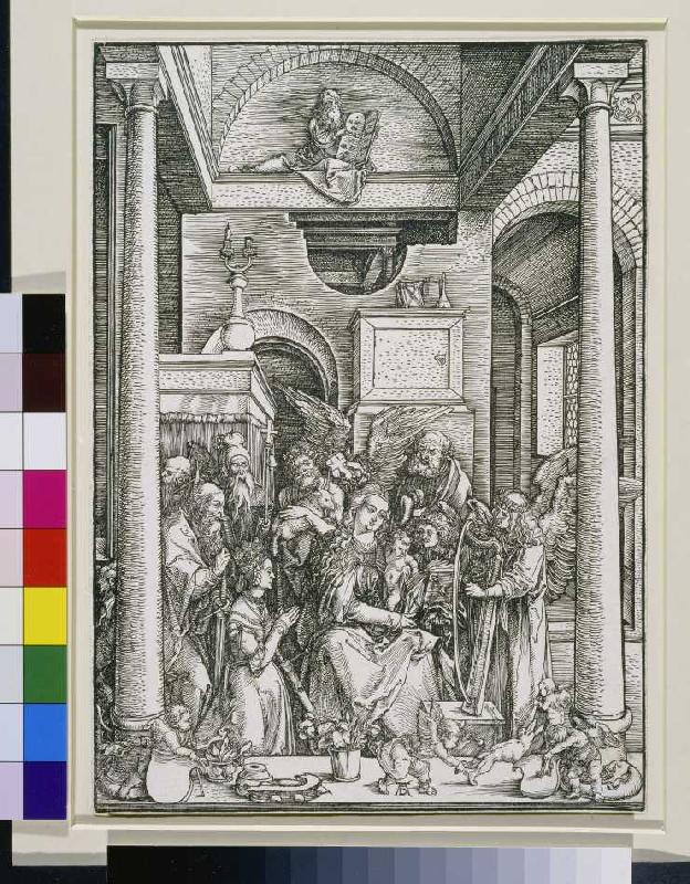 Mariens Verehrung van Albrecht Dürer