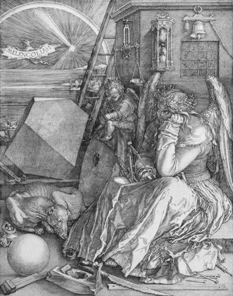Melancholia van Albrecht Dürer