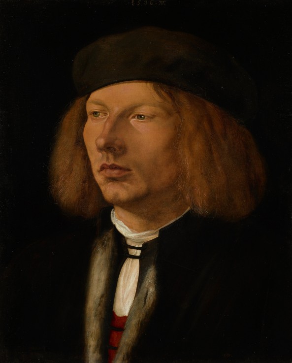 Portrait of Burkhard von Speyer van Albrecht Dürer