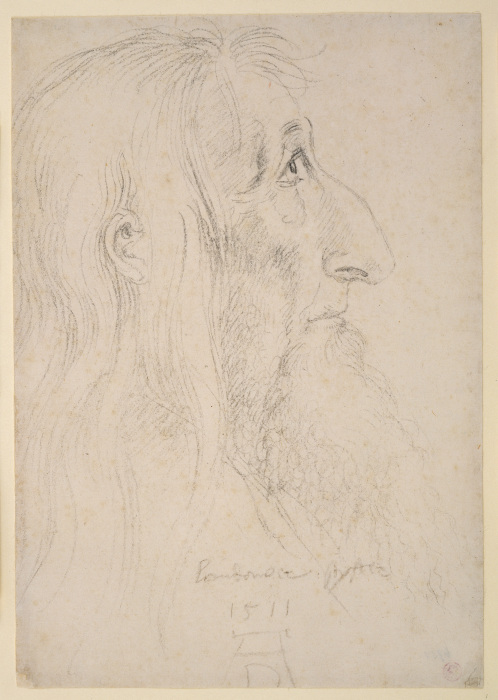 Porträtstudie des Matthäus Landauer van Albrecht Dürer