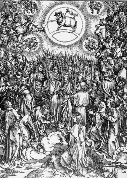 Song of Praise of Chosen Ones / Dürer van Albrecht Dürer