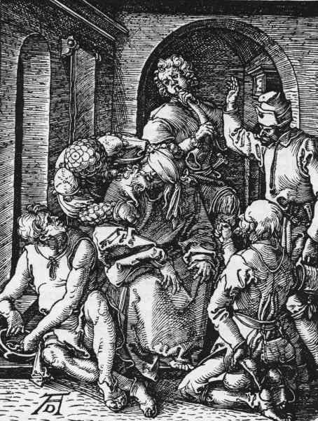 The Mocking of Christ / Dürer / c.1509 van Albrecht Dürer