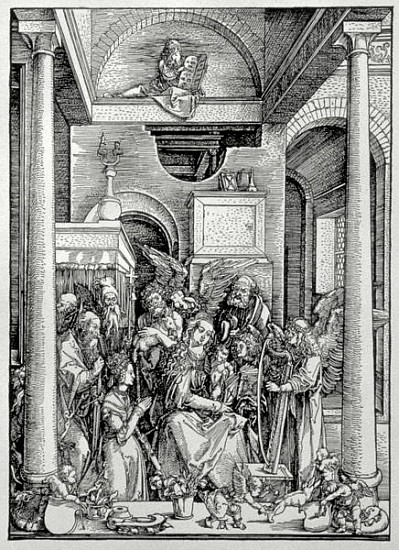 The Virgin and Child with Saints van Albrecht Dürer
