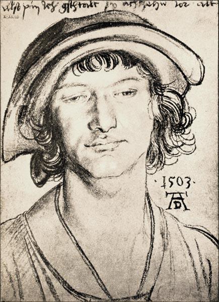 A.Dürer, Portr.of 18-year-old Youth