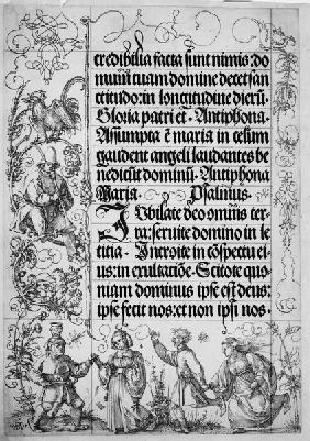 Dürer, Prayer Book, Emperor Maximilian