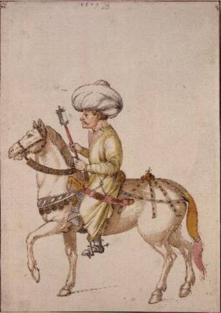 Turkish Horseman van Albrecht Dürer