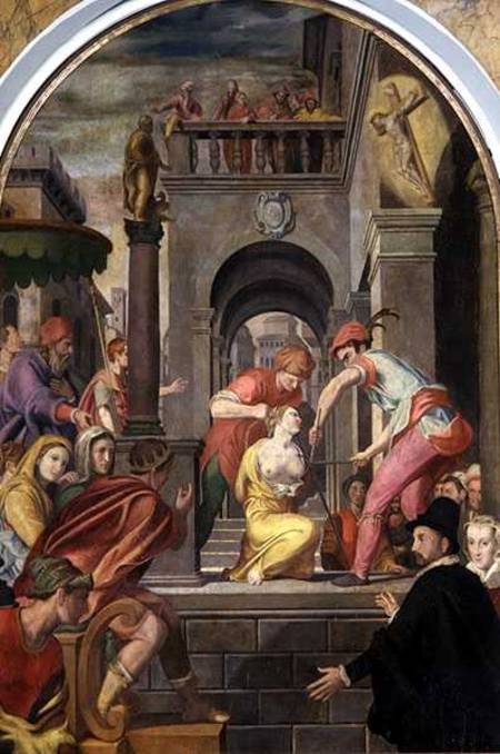 The Martyrdom of St. Agatha van Alessandro Allori