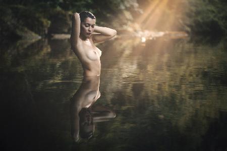 Sensuality in water
