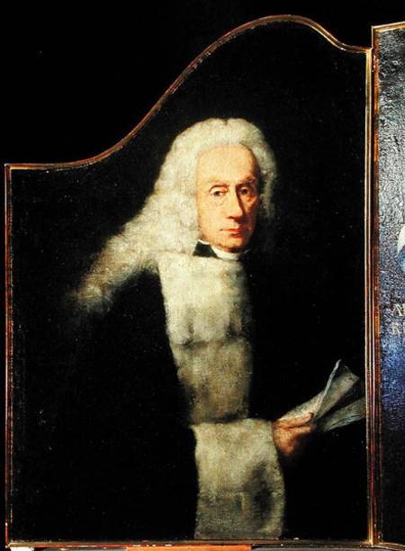 Portrait of a solicitor van Alessandro Longhi