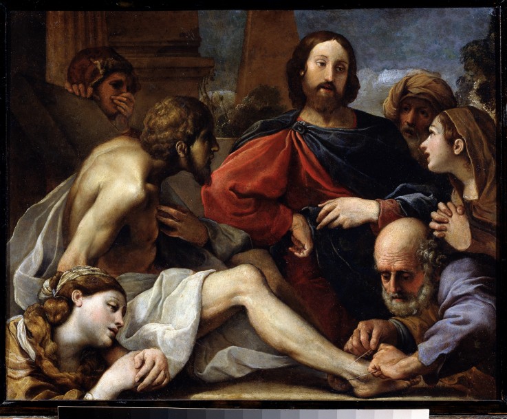 The Raising of Lazarus van Alessandro Tiarini