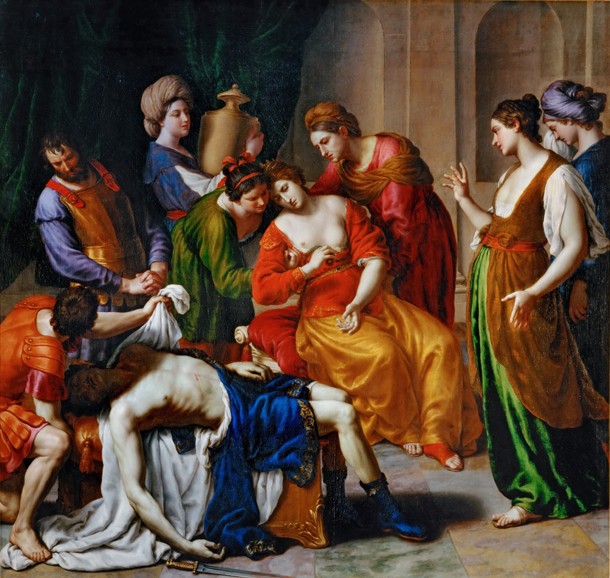 The Death of Cleopatra van Alessandro Turchi