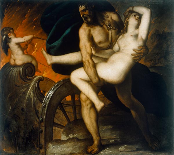 The Rape of Proserpine van Alessandro Varotari