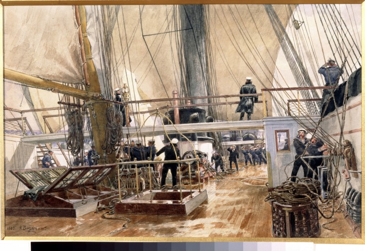 The frigate Svetlana van Alexander Karlovich Beggrow