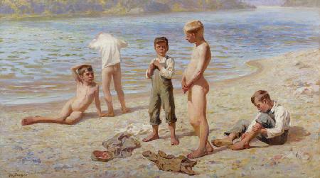 Boys Bathing, 1894