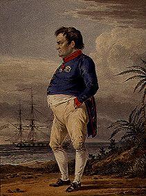 Napoleon auf der Insel Helena.