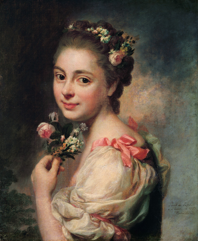 Portrait of the Artist's Wife, Marie Suzanne van Alexander Roslin
