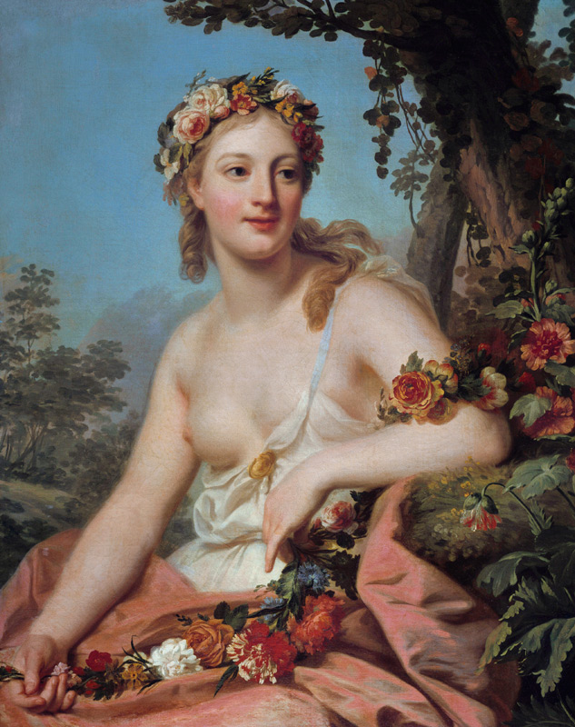 The Flora of the Opera, 18th century van Alexander Roslin