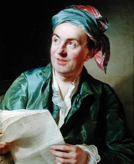 Portrait of Jean-Francois Marmontel (1723-99) van Alexander Roslin