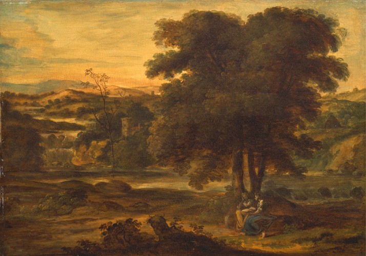 Classical Landscape van Alexander Runciman