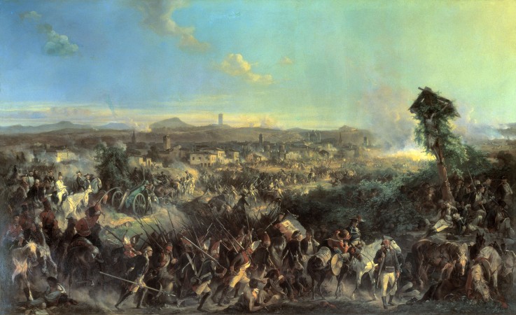 The Battle of Novi on August 15, 1799 van Alexander von Kotzebue