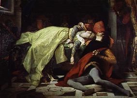 Der Tod der Francesca da Rimini und des Pablo Malateste van Alexandre Cabanel