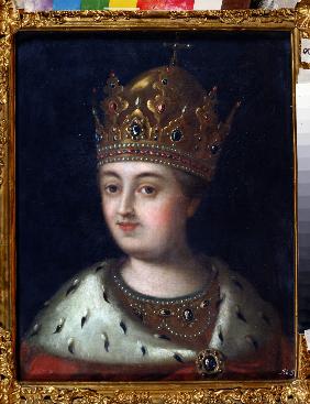 Portrait of the regent Sophia Alekseyevna (1657-1704)