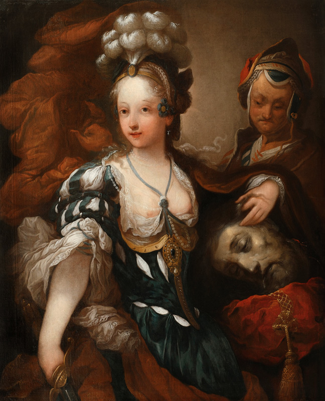 Judith with the Head of Holofernes van Alexis Grimou