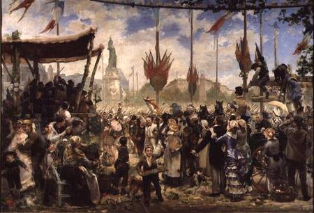 The 14th July 1880 van Alfred Roll