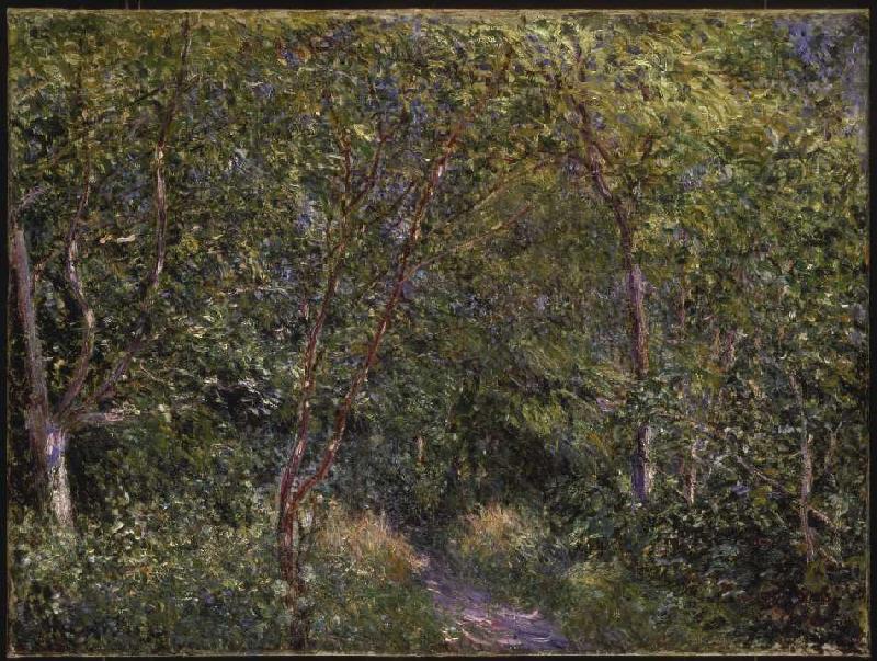 Unter Bäumen van Alfred Sisley