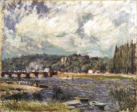 The Bridge at Sevres van Alfred Sisley